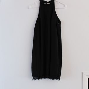High Neck Shift Dress